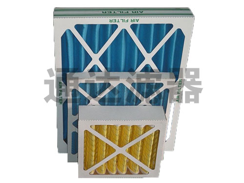 中央空調(diào)新風(fēng)機(jī)組紙框過濾器