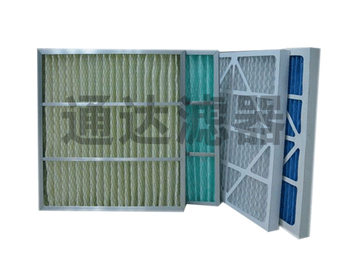 無紡布濾材紙框空氣過濾器