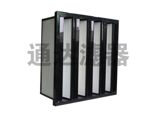 4V型纖維濾紙亞高效空氣過濾器