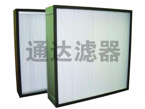 工業(yè)無塵車間無隔板高效空氣過濾器
