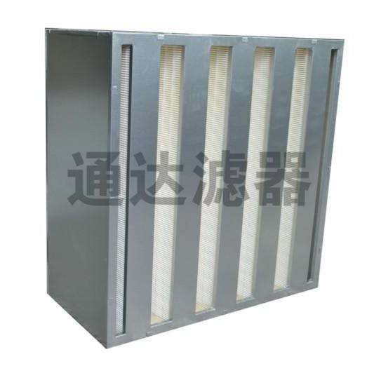 鍍鋅框箱式高效空氣過濾器